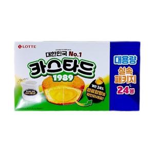 롯데 카스타드 대용량 552gx3개.