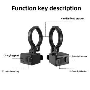 사이클링 모바일 블루투스 리모컨 Walda HERDT B7 라이더 작동 노래 전환 전화 샷 다이얼