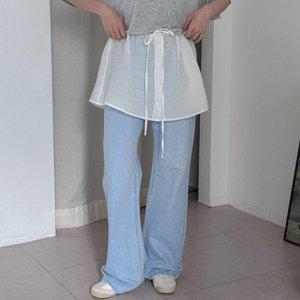 [아이우먼] 라라단추레이어드스커트 RDU139M503 빅사이즈