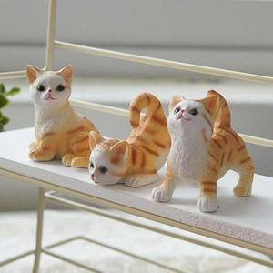 귀요미 고양유행이 3종 세트 테이블 선반 소품 장식