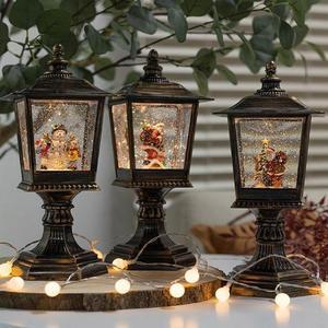 크리스마스 러블앤틱  워터볼 오르골 3타입 조명