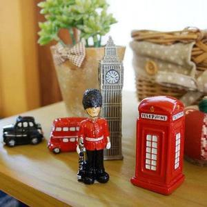 런던 미니어고급쳐 5종 세트 인테리어 소품 선반 장식