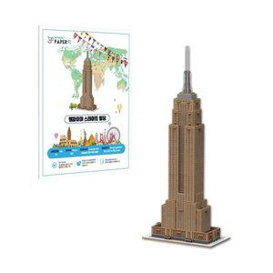 3D입체퍼즐 종이모형 만들기 페이퍼토이 엠파이어 스테이트 빌딩