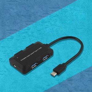 고품질 C타입 USB 멀티탭 허브 USB 멀티포트 USB3.0 4포트 A C타입허브 (WFHRE20)