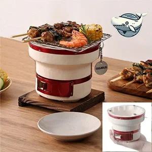 미니 테이블 바베큐 그릴 캠핑 용기 혼밥 혼술-WFHHN6X