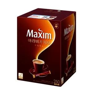 [맥심] 아라비카 100 커피믹스 250입