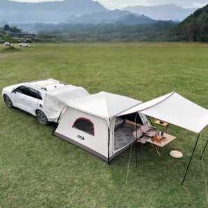 에어쉘터 4인용 오투라이프 베이지 야외 SUV 리어 텐트 원룸 원 리빙룸 캠핑 야간 캠핑 장비 차량 확장