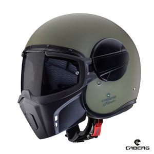 카베르그 고스트 매트 밀리터리 그린 (무광) 오토바이헬멧