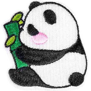 [기타]고품질 귀여운 팬더 와펜패치 옷장식 의류와펜 와팬 동물와펜 (WFHUYCC)