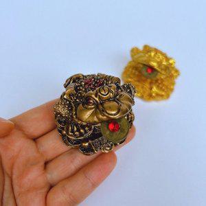 고품질 액막이 개업선물 삼족두꺼비 운수대통 선물 현관 (WFHTT37)