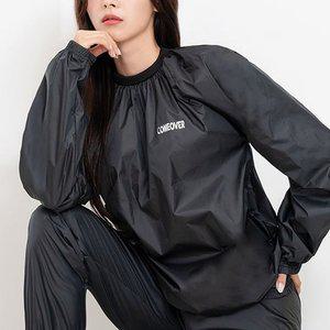 고품질 여자 운동용 밴딩 땀복 상의 1P 여성 헬스장 티셔츠 여성땀복티셔츠 여자밴딩땀복 (WFHVXYH)