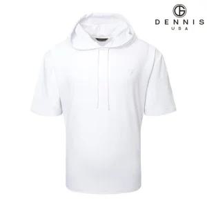 데니스골프 남성 소프트핏 데일리 반팔 후드티_NAQMMTS036