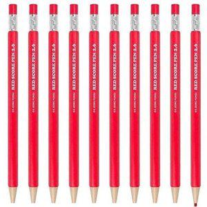 [JHQSTD40_52CU]10개 채점펜 ver2 빨간펜 샤프식색연필