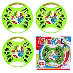 [JH8PSRQ9_52CU]뮤즈 탬버린 장난감 악기 놀이 3종세트