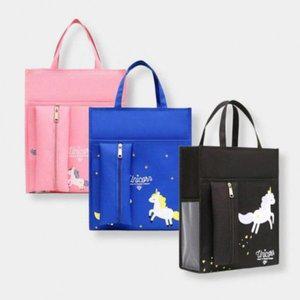 고품질 실내화 신학기 추천 가방 유니콘 꾸안꾸 신발주머니 (WFHXTCT)