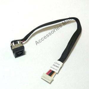Dell latitude e5420 e5520 p15f ndkk9 dc 커넥터 노트북 소켓 전원 교체 용 케이블이있는 새