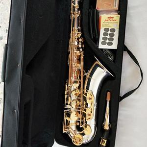 전자색소폰 2025 일본 T-W037 품질 테너 색소폰 B 플랫 니켈 도금 음악 악기 전문