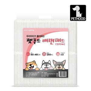 펫후드 배변패드 실속형 100매 1팩