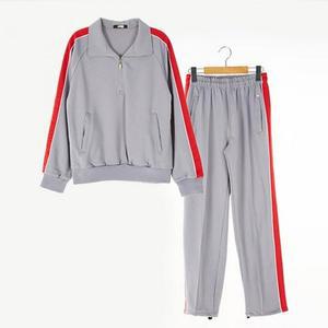 교복몰 세트 그레이 체육복 (인헌중) 동복 레드줄 생