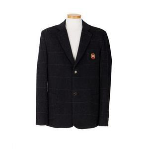 차콜 모직 교복자켓 교복몰 패턴 교복 자켓(목천고)