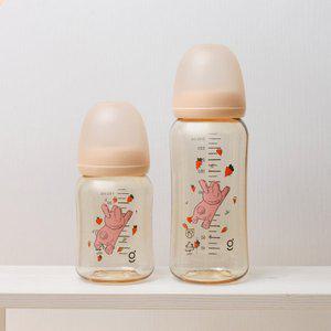 [그린맘]꿈 찾는 토끼 PPSU 슬림 노꼭지젖병