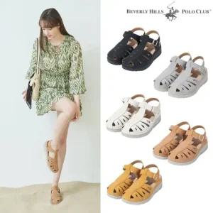 비버리힐스폴로클럽 보헤미안 키높이 샌들(5cm)