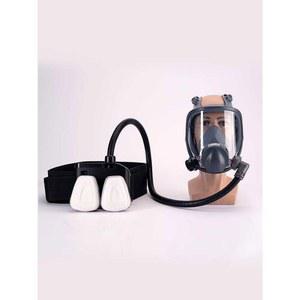 휴대용 송기마스크 먼지 공사 송풍식 방독면 보호