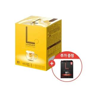 [하프클럽/남양유업]루카스나인 시그니처 돌체라떼 30T x 1개+ 쁘띠 마일드 아메리카노 10T