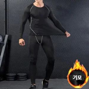 남자 내복세트 상의 바지 기모내의 방한 따뜻한 이너 (WFI3XRX)