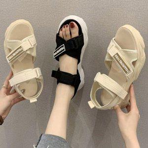 샌들 여성샌들 쿠션 플랫폼 여자샌들 스트랩샌들 스포