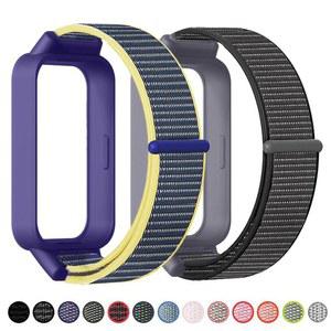 band 9 용 PC 케이스 스트랩 액티브 액세서리 스포츠 Nyon 팔찌 correa Redmi band 3 용 보호 범퍼 쉘 커버
