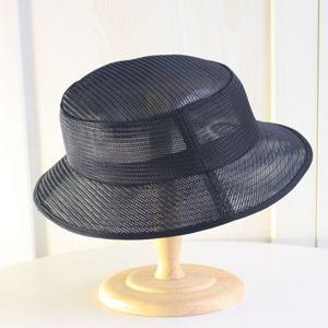 통기성 매쉬 벙거지모자 버킷햇 블랙 모자 시원한 아웃도어 자외선차단 대두