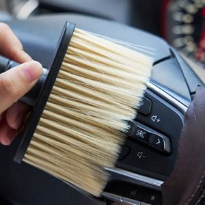 미니빗자루 브러쉬 자동차청소솔 차먼지털이개