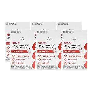 종근당건강 프로메가 오메가3 트리플 장용성캡슐 654mg x 60캡슐 x 6박스 /Hb