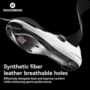 스포츠레저 라이딩 ROCKBROS 전문 사이클링 운동화 신발 CR5 탄소 섬유 바닥 레이싱 속도 클리트 자전거