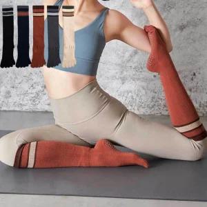 필라테스 양말 토삭스 논슬립 홈트 골지 니삭스 발가락 요가 양말 2켤레