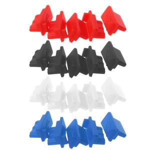 호환 B 먼지 플매트   충전기 포트 커버 캡  잭 인터페이스  실리콘 방진 보호기 태블릿 PC 노트북 5 개