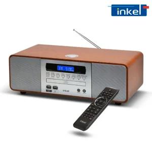 인켈 IK-A360CD 실버 블루투스 올인원 오디오 CD플레이어 라디오 시계 알람