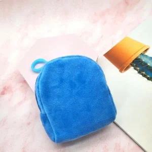 고품질 키링동전지갑 고리형미니백 미니백 동전 카드지갑 파랑 여행지갑 지퍼동전지갑 (WFJ10RS)