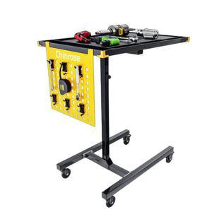 정비소 작업대 높이 노란색 정비 선반 엔진 리프팅 5080KG