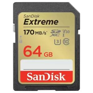 SD 메모리카드 64GB UHS-I Extreme sd카드 (WFJ8Z57)