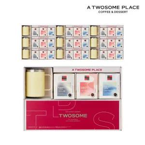 [롯데백화점]투썸플레이스 투썸플레이스 베이직 기프트 세트 (스텐머그 옐로우) x 10개