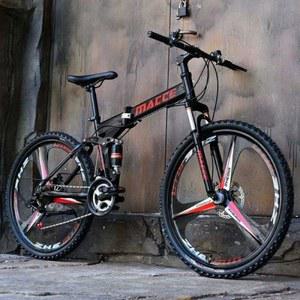 입문용 접이식 산악자전거 바이크 속도 경량바이크 충격 성인 블랙블루 산악 허리케인그레이