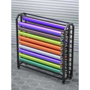 필름 거치대 랩핑지 포장지 롤링 랩핑지 이동형 행거