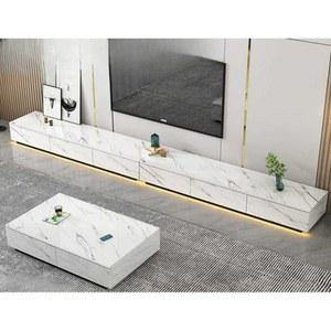 대리석 세라믹 거실장 낮은 티비 거실선반 1 6m TV장 2m 다이 테이블 백석 tv