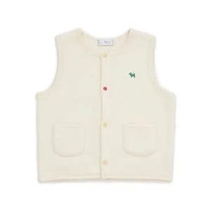 [블루독베이비](신세계 사우스시티)IV)플리스 컬러스냅 베스트(45A70-030-04)