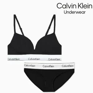 (Calvin Klein)여성 모던코튼 푸쉬업 브라 비키니팬티 세트 QF7623AD-F3787AD-UB1_s 