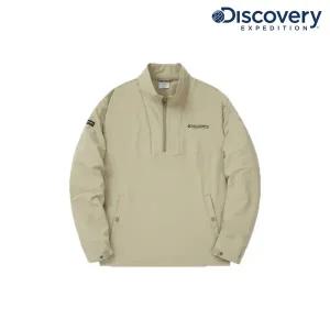 [롯데백화점]디스커버리익스페디션 남여 공용 우븐 에센셜 하이넥 아노락 트레이닝 자켓 DXTR39044