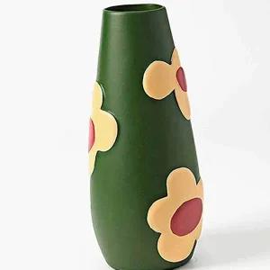 아트 플라워 거실화병 도자기 오브제 꽃병 화병