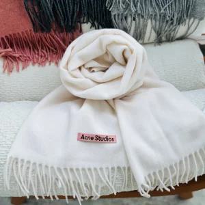 아크네스튜디오 머플러 네로우 오트밀멜란지